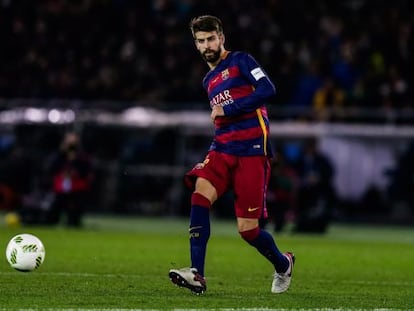 Piqué, a la final del Mundial de Clubs.