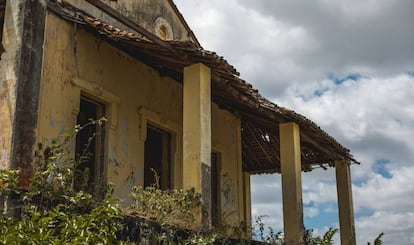 Antiga administração, onde era distribuído o alimento pelas janelas.