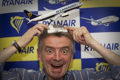 El presidente de Ryanair, Michael O'Leary.