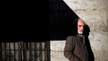 Javier Krahe, fotografiado esta semana en Madrid.