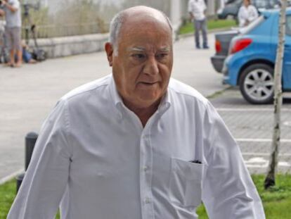 Amancio Ortega, propietario del grupo Inditex.