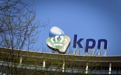 Logotipo de KPN.