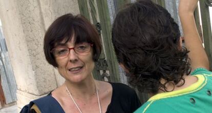 Consuelo Martí, con su hijo Pablo.