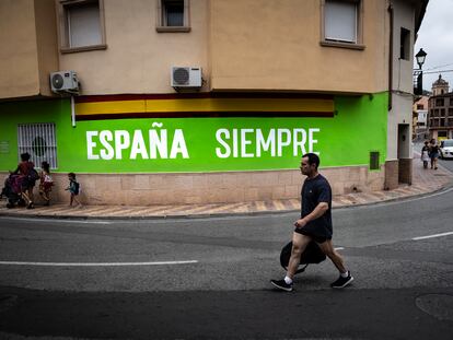 Sede de Vox en la localidad de Nàquera, donde gobierna.