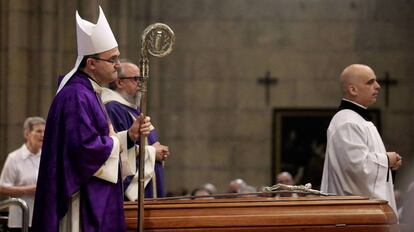 El obispo Munilla preside el funeral por José María Setién.