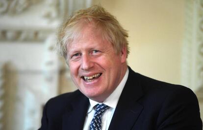 Boris Johnson, primer ministro británico. 