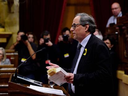 El diputado Quim Torra.