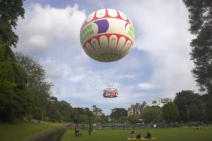 El globo cautivo The Bournemouth Ballon.