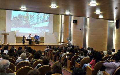 Una de las charlas del Hay Festival de Segovia.