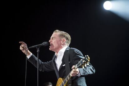 Bryan Adams, la noche del jueves en Madrid.