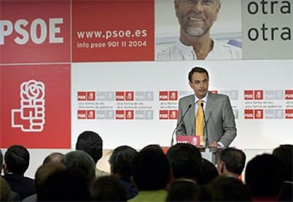 El secretario general del PSOE, en la sede del partido.