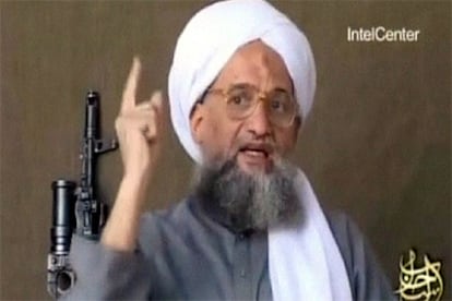 Al Zawahiri, en una imagen del vídeo.