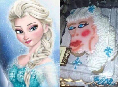 CATEGORY IS... FRONZE. ¿Qué pasaría si la concursante menos agraciada de RuPaul's Drag Race interpretara a la princesa Elsa en Frozen? La respuesta la tienes en esta tarta.