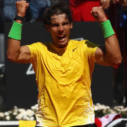 Nadal celebra la victoria