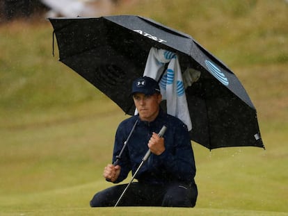 Jordan Spieth, durante la jornada.