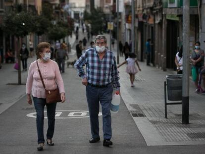 El barri de la Torrassa, de l'Hospitalet, el passat mes de maig, en plena pandèmia.