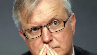 Olli Rehn, vicepresidente económico de la Comisión Europea.