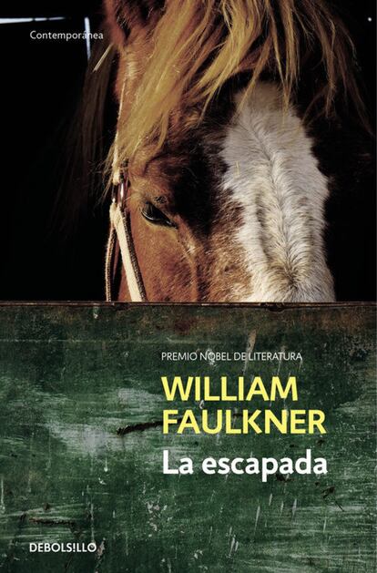 La última novela de Faulkner la protagoniza Lucius, un niño de 11 años que le roba el coche a su abuelo y se compincha con el chófer de este, Boon, para viajar a bordo del vehículo rumbo a Memphis. En un descuido, también se sube al coche Ned, el criado negro del abuelo –este dato racial es importante por la época en la que está ambientada la historia, a principios del siglo XX– y los tres comienzan aventuras no demasiado aptas para el niño narrador de la novela, pues pernoctan en un burdel y se ven en complicaciones con la policía. Traducción: José Luis López Muñoz.