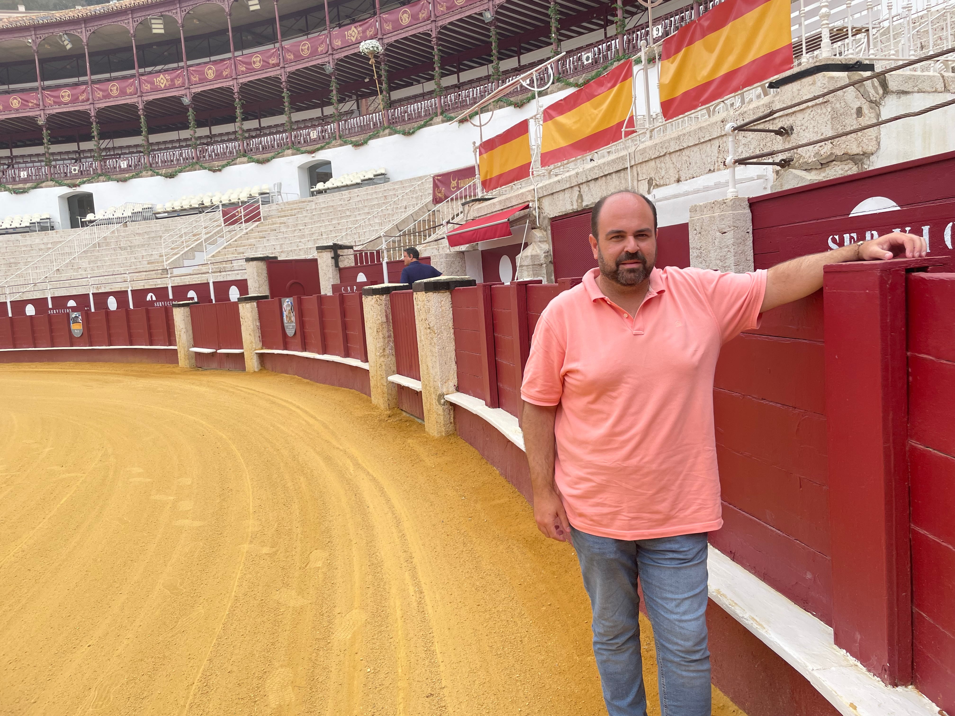 Borja Ortiz, director de la Unidad de Asuntos Taurinos de la Diputación Provincial de Málaga.