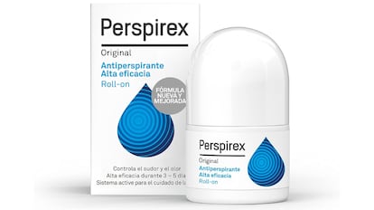 De entre las ofertas de Primavera de Amazon se pueden encontrar desodorantes específicos como el de la marca Perspirex.