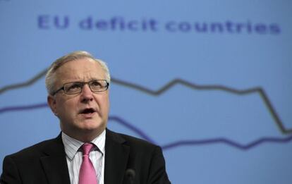 El vicepresidente econ&oacute;mico de la Comisi&oacute;n Europea, Olli Rehn. 