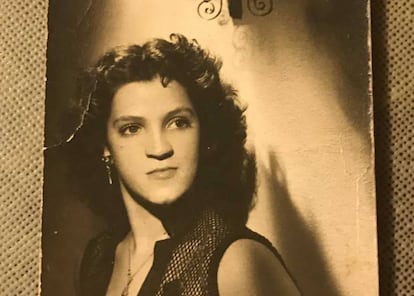 Clementina Hurtado, en una foto antigua.