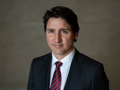 El primer ministro canadiense Justin Trudeau durante una entrevista el pasado 16 de diciembre en Ottawa.