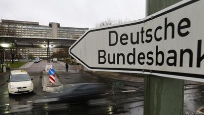 Sede central del Bundesbank en Frankfurt.