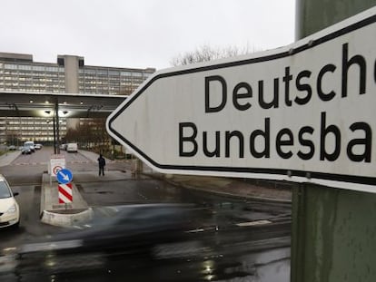 Sede central del Bundesbank en Fr&aacute;ncfort (Alemania).