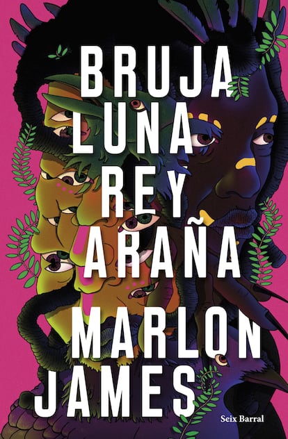 Portada de 'Bruja luna Rey Araña', de Marlon James. EDITORIAL SEIX BARRAL