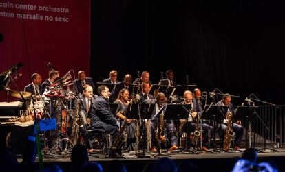 Apresentação da orquestra no Campo Limpo, em São Paulo.