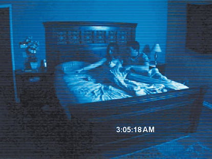 Katie Feathherson y Micah Sloar son los protagonistas de &#39;Paranormal activity&#39;, paradigma de cine de terror de bajo presupuesto