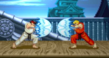 Imagen del &#039;Street fighter 2&#039;, uno de los 8 nuevos videojuegos del MOMA. 