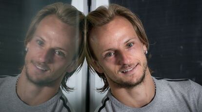 Ivan Rakitic, en las instalaciones de la ciudad deportiva del FC Barcelona.
