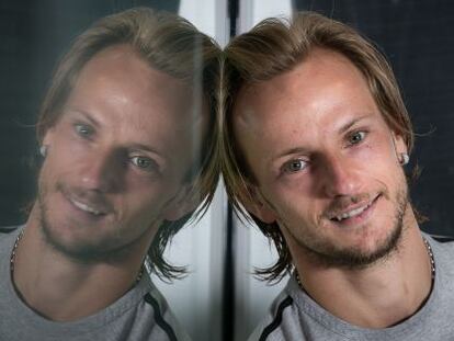 Ivan Rakitic, en las instalaciones de la ciudad deportiva del FC Barcelona. 