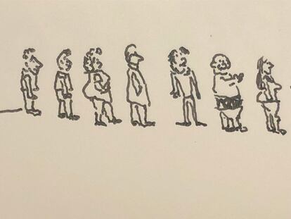 Ilustración de Jorge F. Hernández sobre Santiago Abascal