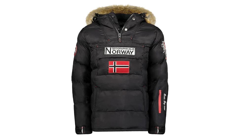 Abrigo con capucha Geographical Norway.
