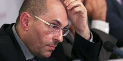 El juez Elpidio José Silva, en Madrid, el 13 de junio pasado.