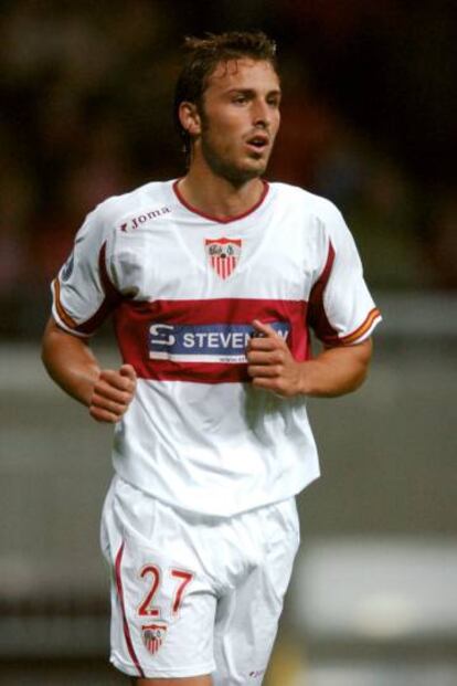 El jugador del Sevilla, Antonio Puerta, fotografiado en 2005, tres años antes de su muerte.