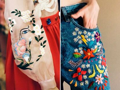 21 pruebas de que los bordados invadirán el otoño