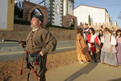 Vecinos de Fuente Obejuna representan a Lope en 2009.