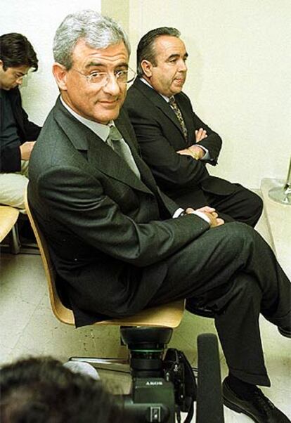 Luis Fernando Cartagena, durante un juicio en 2002.