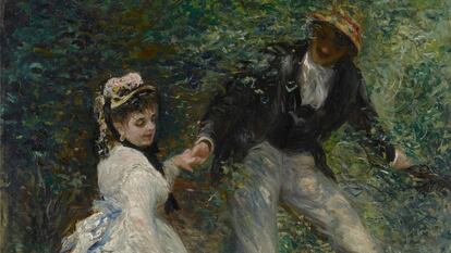'El paseo' (1870),
una de las obras
de Renoir expuestas en el Thyssen.