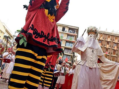 La Moma, figura emblemática del Corpus Christi valenciano