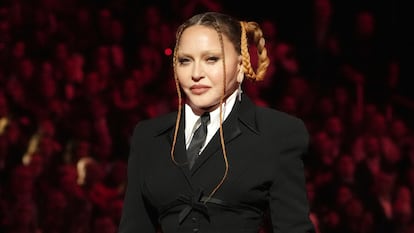 Madonna, en los premios Grammy celebrados en febrero de 2023 en Los Ángeles, California.