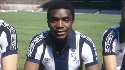 Laurie Cunningham, en 1978, cuando era la estrella del West Bromwich Albion.