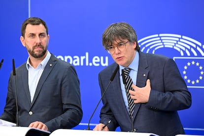 Toni Comín Carles Puigdemont