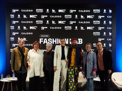 Los participantes de la primera charla de Caleido Fashion Lab.