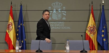 El secretario de Estado de Seguridad Social, Tom&aacute;s Burgos.