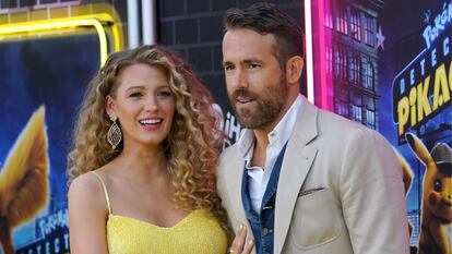 Ryan Reynolds y Blake Lively en un estreno en Nueva York, en 2019.